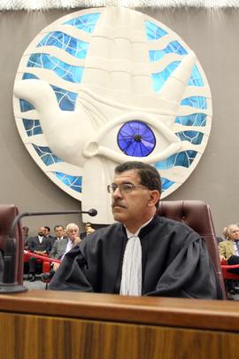 Foto de Posse do Ministro Humberto Martins no Tribunal - Fotografia 1 (Coleção)
