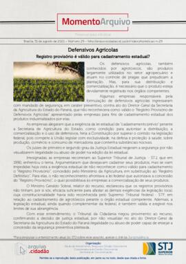 Edição n. 29 - Defensivos Agrícola