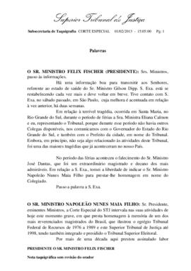 Nota Taquigráfica